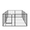 8-Panels High Quality Wholesale Cheap Best Large Indoor Metal Puppy Dog Run Fence / Iron Pet Dog Playpen