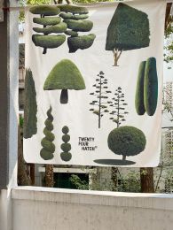 A Lot Of Lovely Tree Series Original Background Wall Hangings (Option: Cute tree hanging cloth-1000MM x 1200MM)