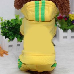 Pet four-legged clothes (Color: Yellow)