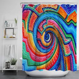 Digital Print-free Bathroom Curtain (Option: YLLHFK09-150x180CM)